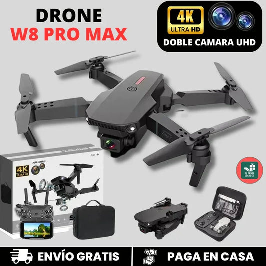 DRONE W8 PRO MAX 2025 CON INTELIGENCIA ARTIFICIAL