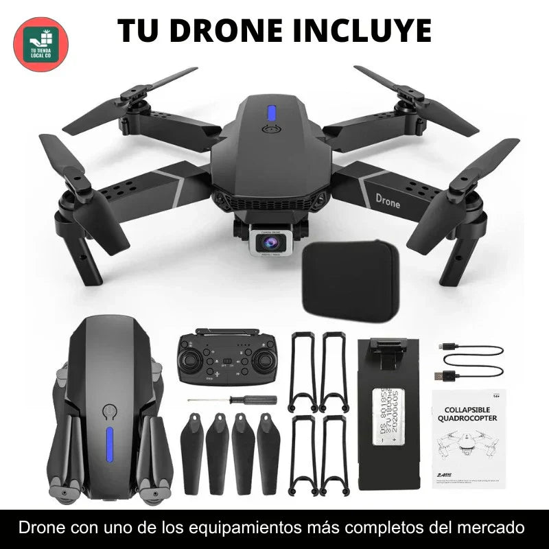 DRONE W8 PRO MAX 2025 CON INTELIGENCIA ARTIFICIAL
