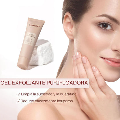 Quarxery Gel Exfoliante | Adiós a las manchas, grasa y puntos negros