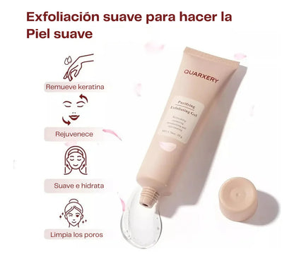 Quarxery Gel Exfoliante | Adiós a las manchas, grasa y puntos negros