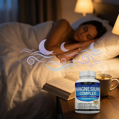 🇲🇬 Magnesium Complex 8 en 1, Contiene 90 Cápsulas