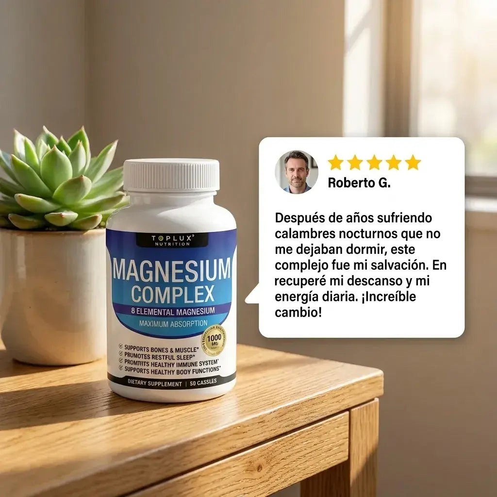 🇲🇬 Magnesium Complex 8 en 1, Contiene 90 Cápsulas